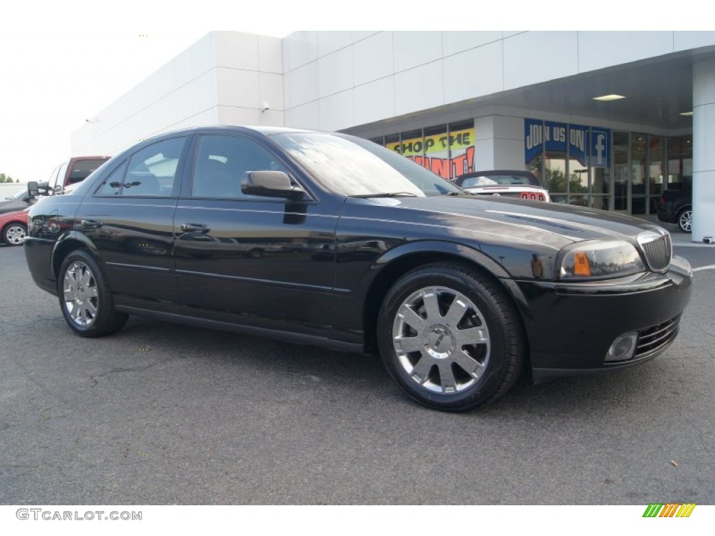 Black Clearcoat Lincoln LS