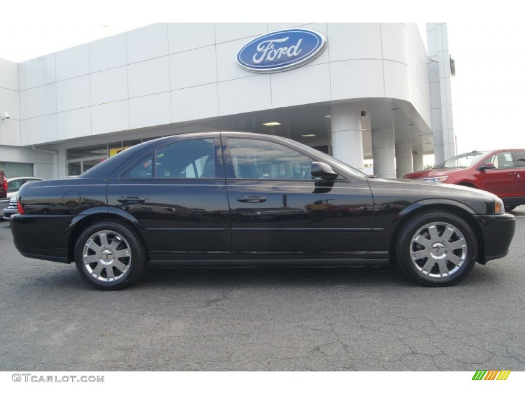 2004 LS V8 - Black Clearcoat / Black photo #2