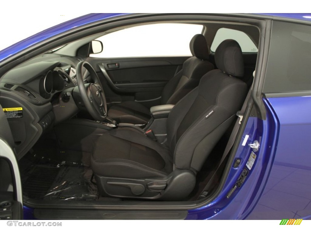 2011 Forte Koup EX - Corsa Blue / Black photo #6