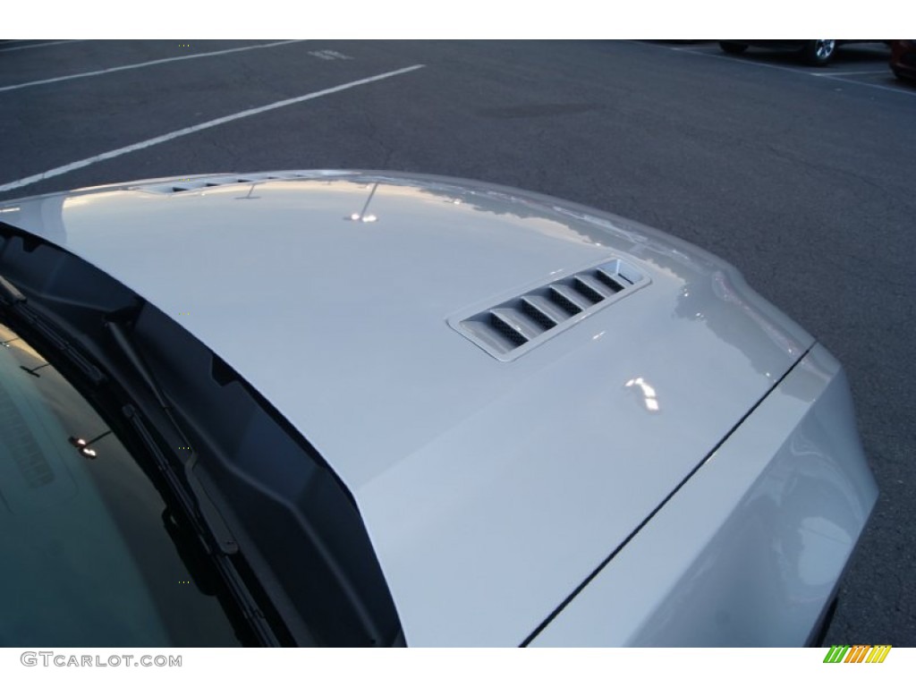 2013 Mustang GT Premium Convertible - Ingot Silver Metallic / Charcoal Black/Cashmere Accent photo #16