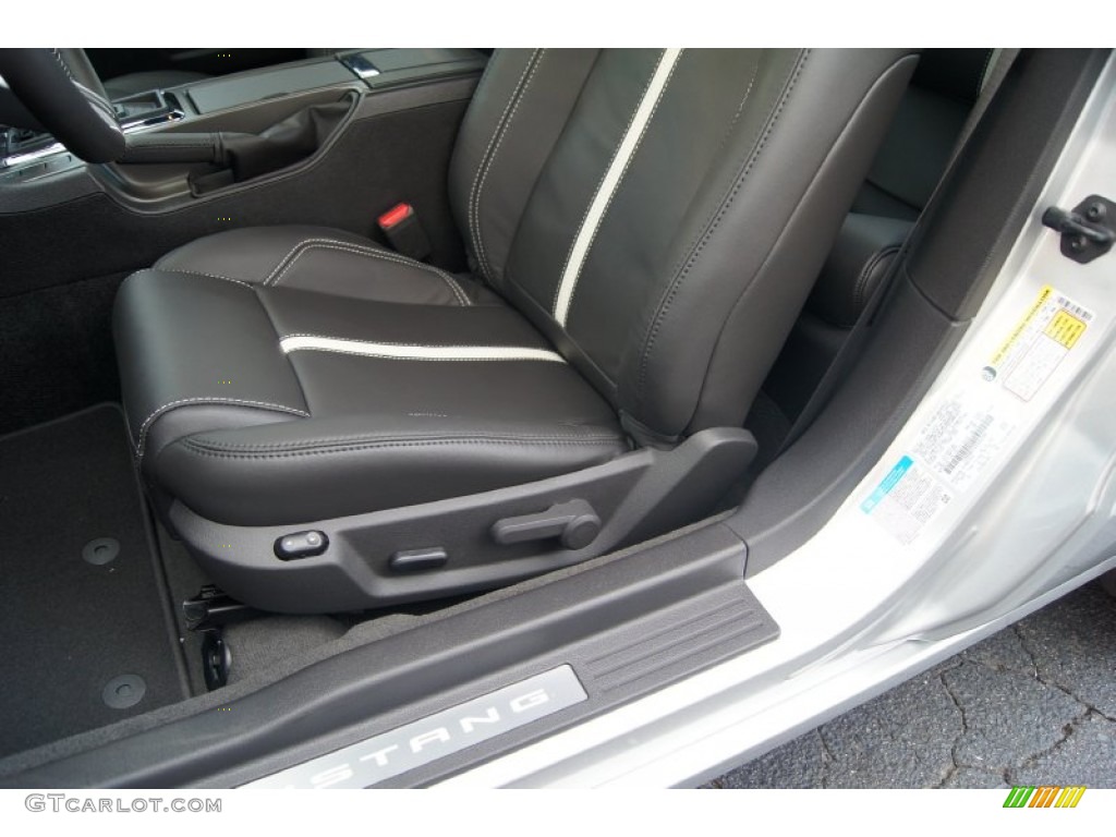2013 Mustang GT Premium Convertible - Ingot Silver Metallic / Charcoal Black/Cashmere Accent photo #20