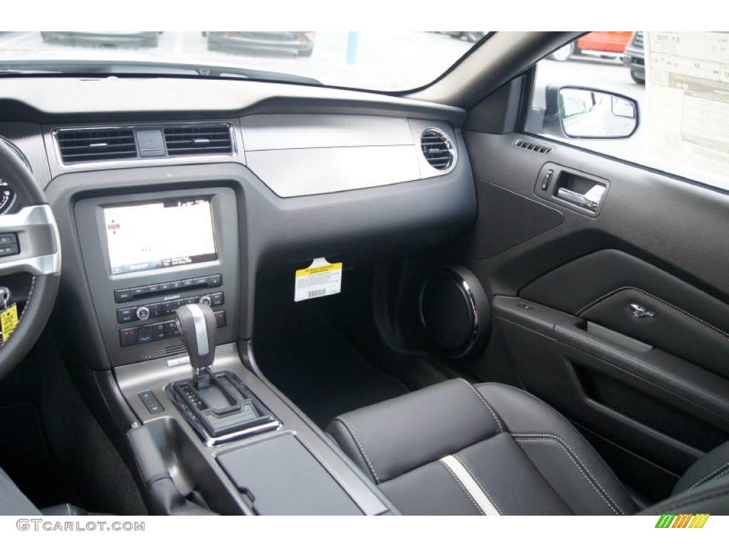 2013 Mustang GT Premium Convertible - Ingot Silver Metallic / Charcoal Black/Cashmere Accent photo #31