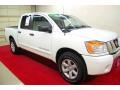 Blizzard White 2011 Nissan Titan SV Crew Cab