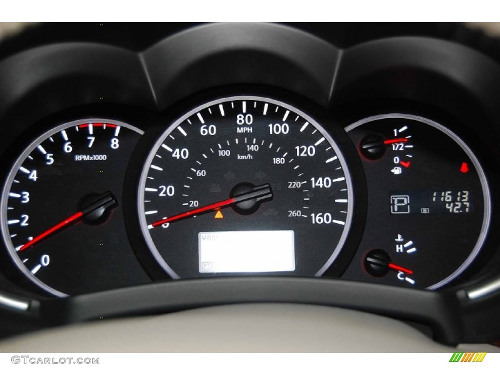 2011 Nissan Quest 3.5 LE Gauges Photo #66880133