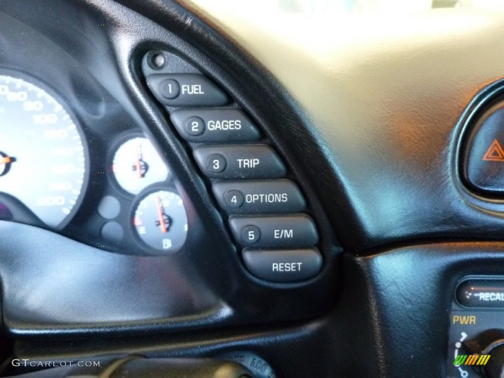 1998 Chevrolet Corvette Convertible Controls Photo #66880607