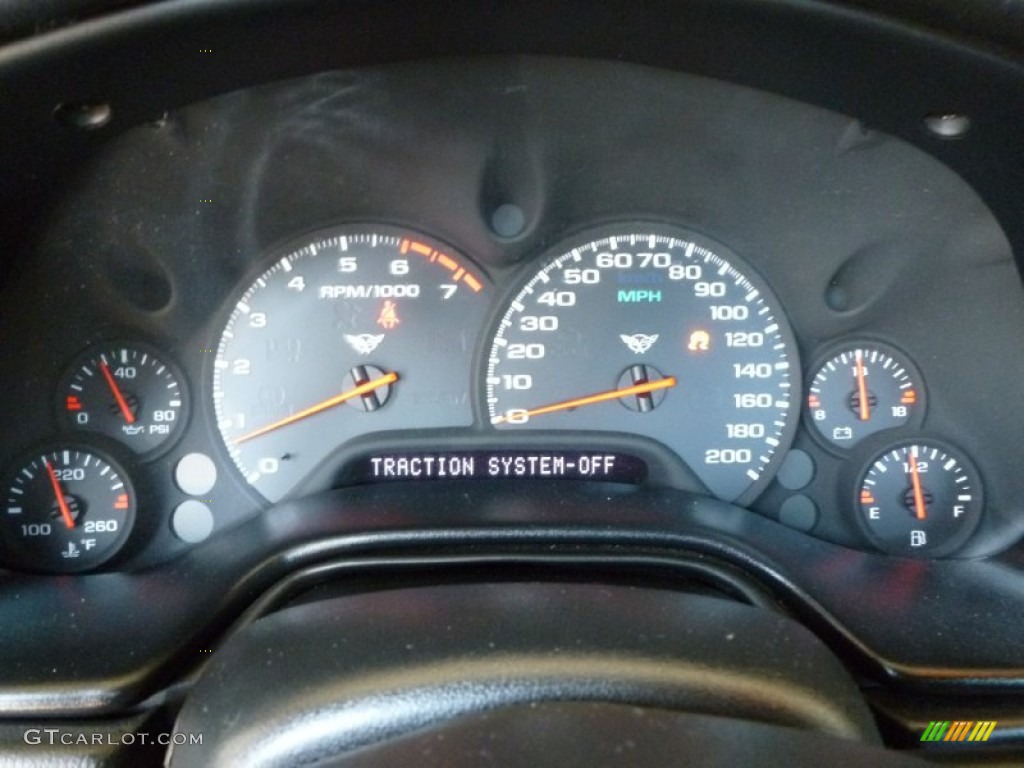 1998 Chevrolet Corvette Convertible Gauges Photo #66880619