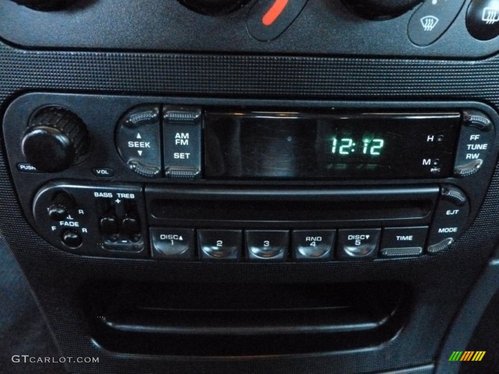 2002 Dodge Intrepid ES Audio System Photos