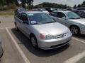 Satin Silver Metallic 2002 Honda Civic DX Coupe