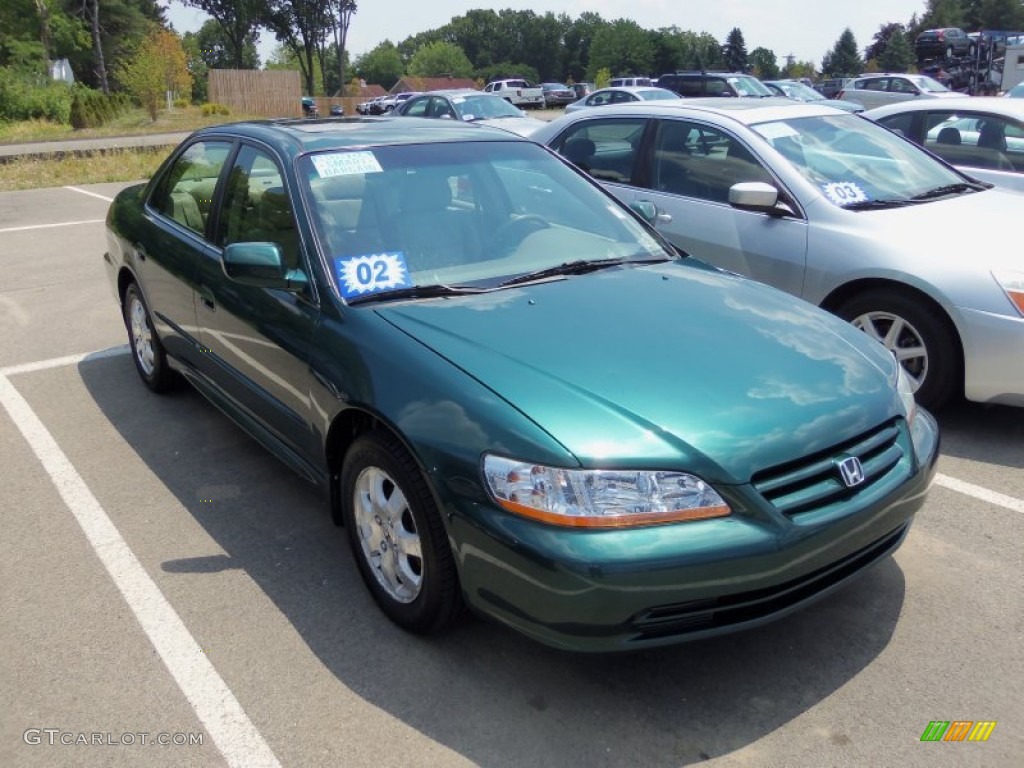 Noble Green Pearl 2002 Honda Accord EX Sedan Exterior Photo #66883426