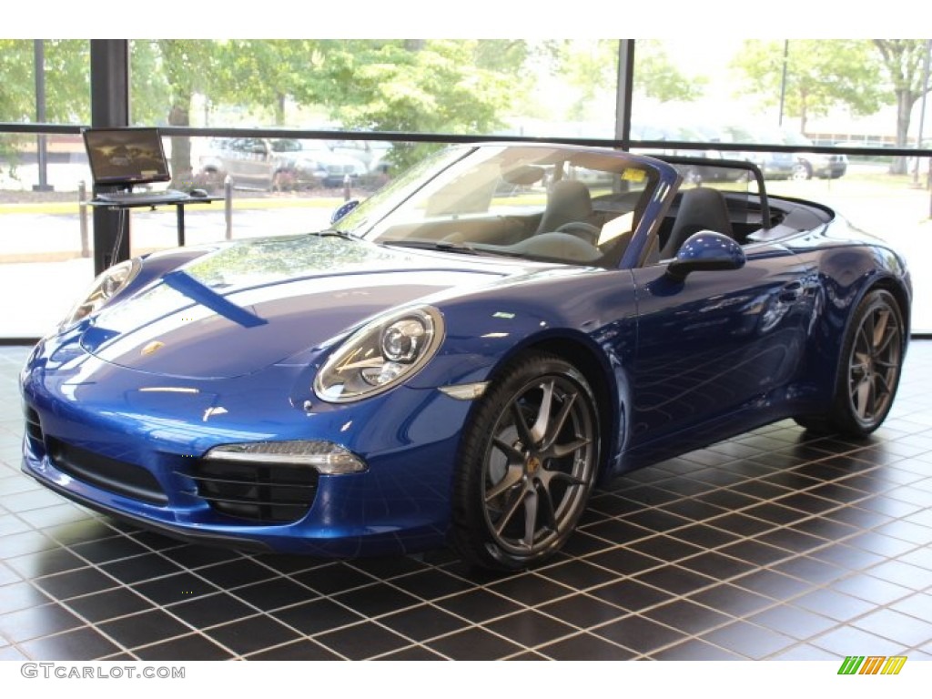 Aqua Blue Metallic 2012 Porsche New 911 Carrera Cabriolet Exterior Photo #66883432