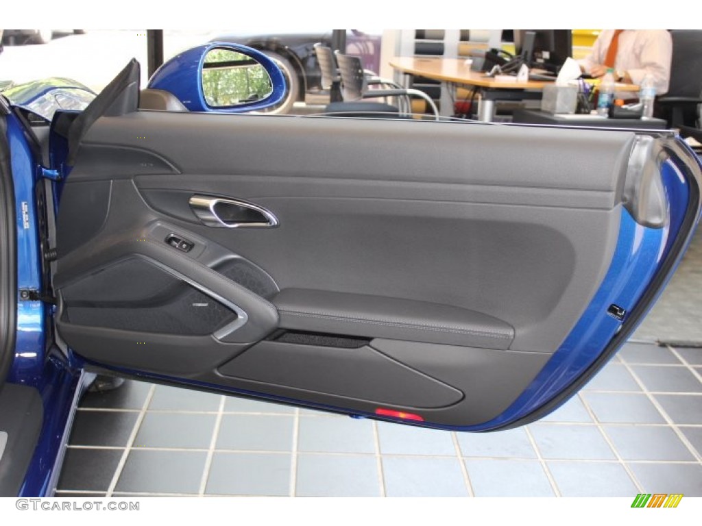 2012 Porsche New 911 Carrera Cabriolet Black Door Panel Photo #66883633