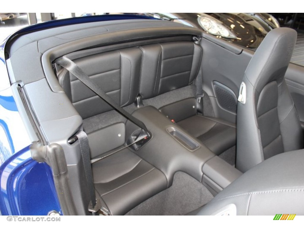 Black Interior 2012 Porsche New 911 Carrera Cabriolet Photo #66883642