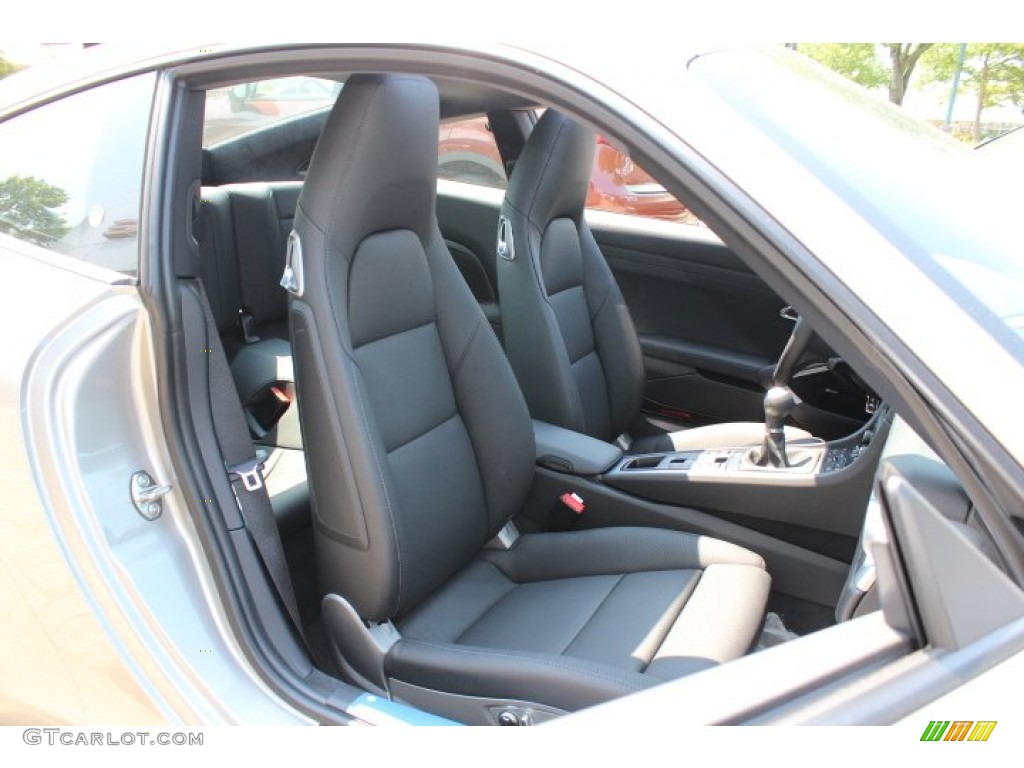 Black Interior 2012 Porsche New 911 Carrera Coupe Photo #66883951