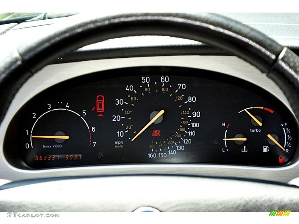 2004 Saab 9-5 Aero Sedan Gauges Photo #66884440