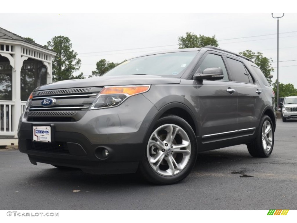 Sterling Grey Metallic Ford Explorer