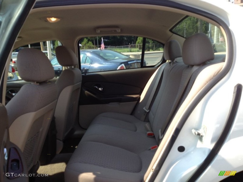 2007 Malibu LT Sedan - White / Cashmere Beige photo #7