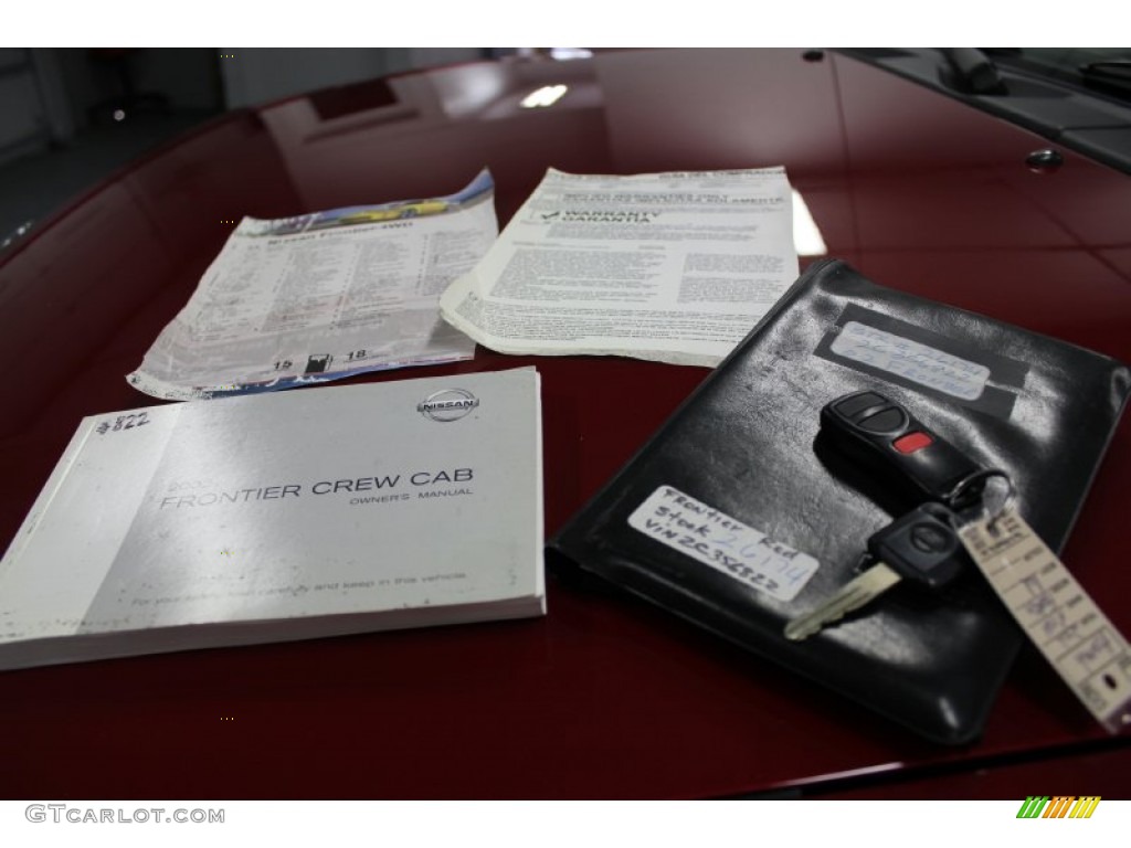 2002 Nissan Frontier SC Crew Cab 4x4 Books/Manuals Photo #66887982