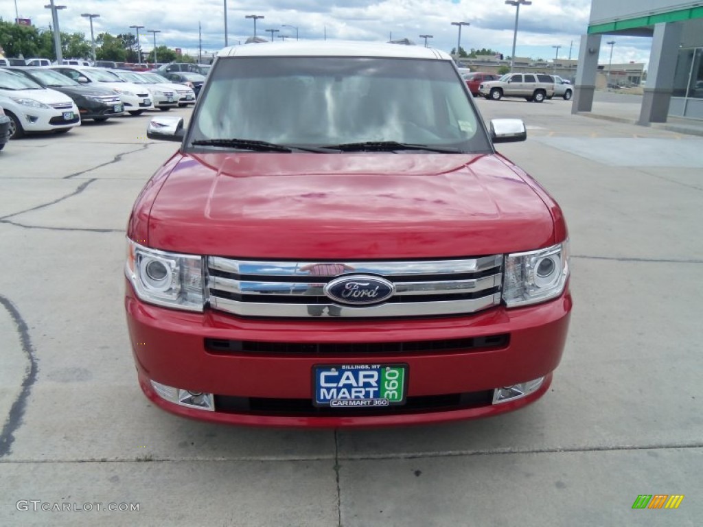 2010 Flex Limited AWD - Red Candy Metallic / Charcoal Black photo #2