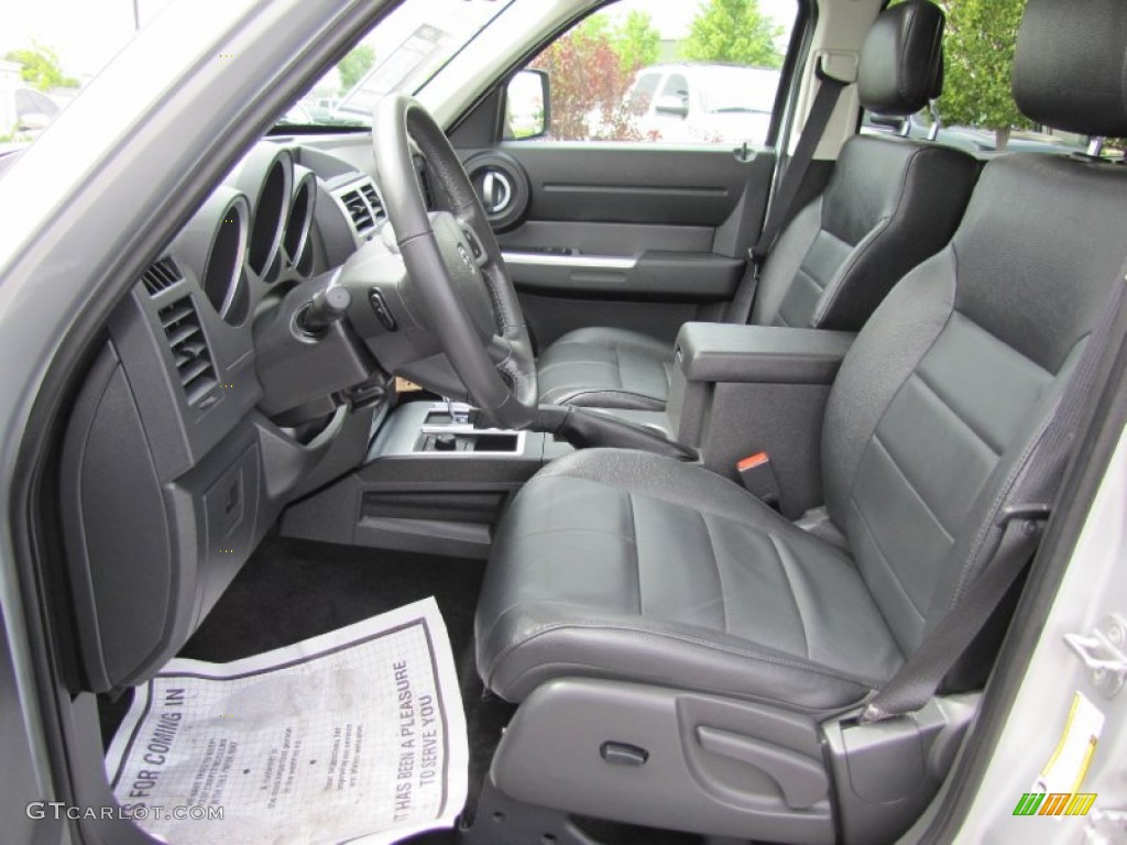 Dark Slate Gray Interior 2011 Dodge Nitro SXT 4x4 Photo #66888955