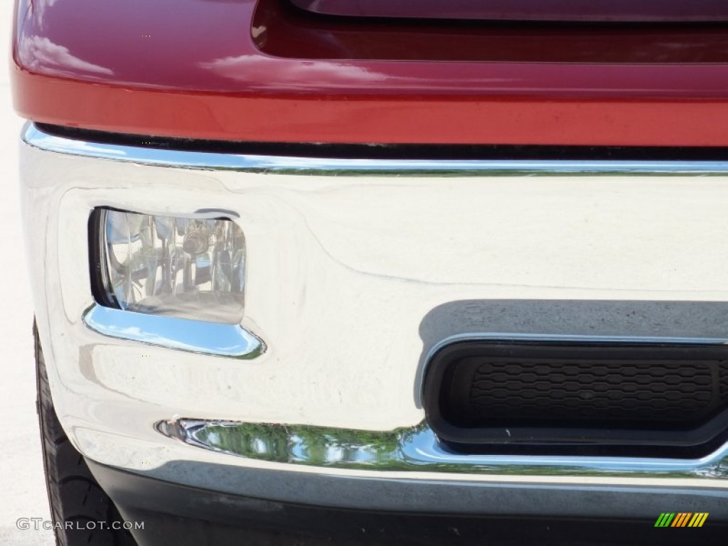 2010 Ram 1500 Lone Star Crew Cab - Inferno Red Crystal Pearl / Dark Slate/Medium Graystone photo #11