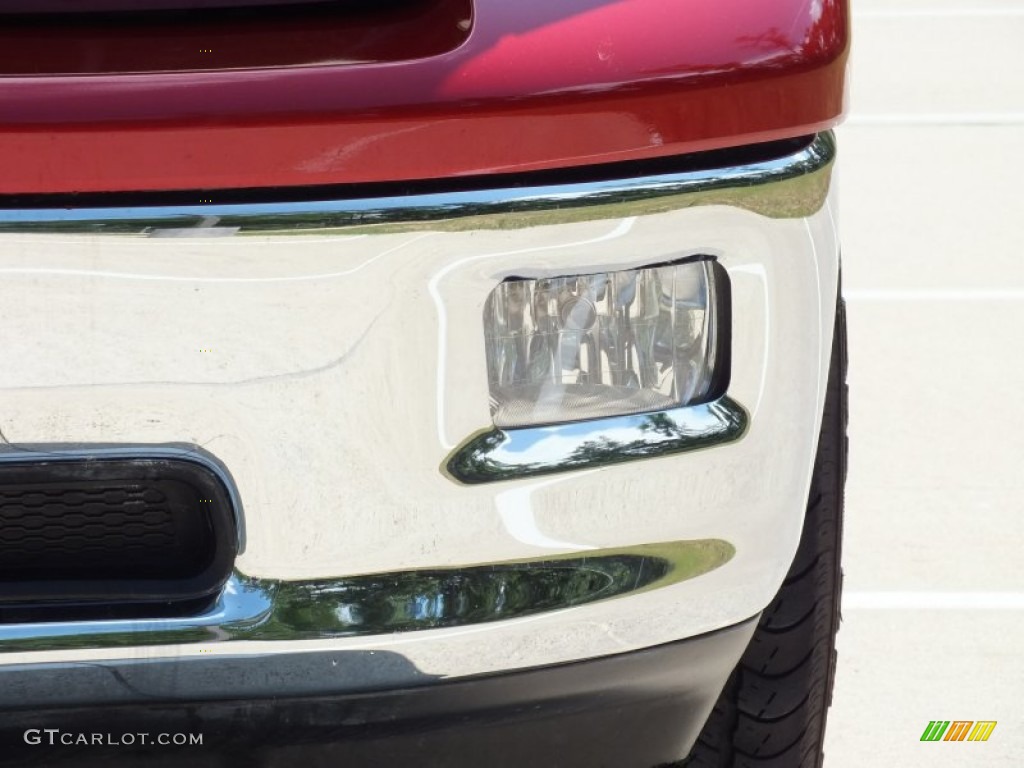 2010 Ram 1500 Lone Star Crew Cab - Inferno Red Crystal Pearl / Dark Slate/Medium Graystone photo #12