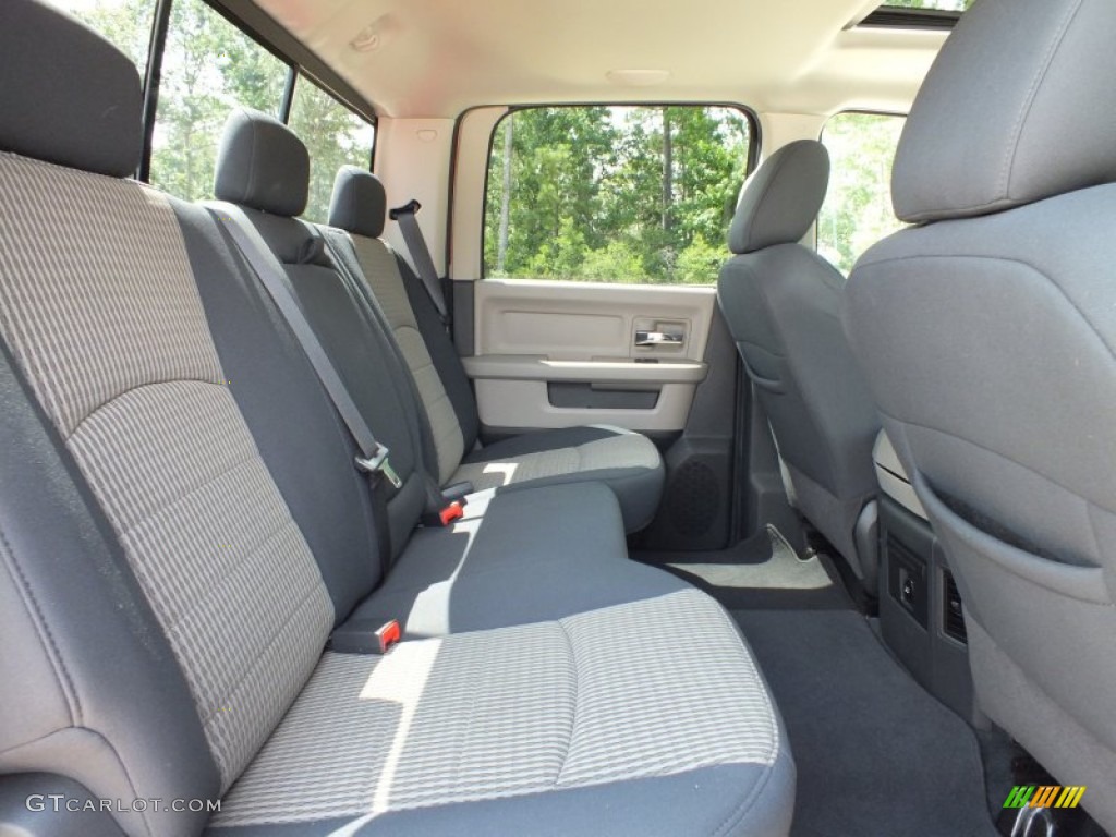 2010 Ram 1500 Lone Star Crew Cab - Inferno Red Crystal Pearl / Dark Slate/Medium Graystone photo #25