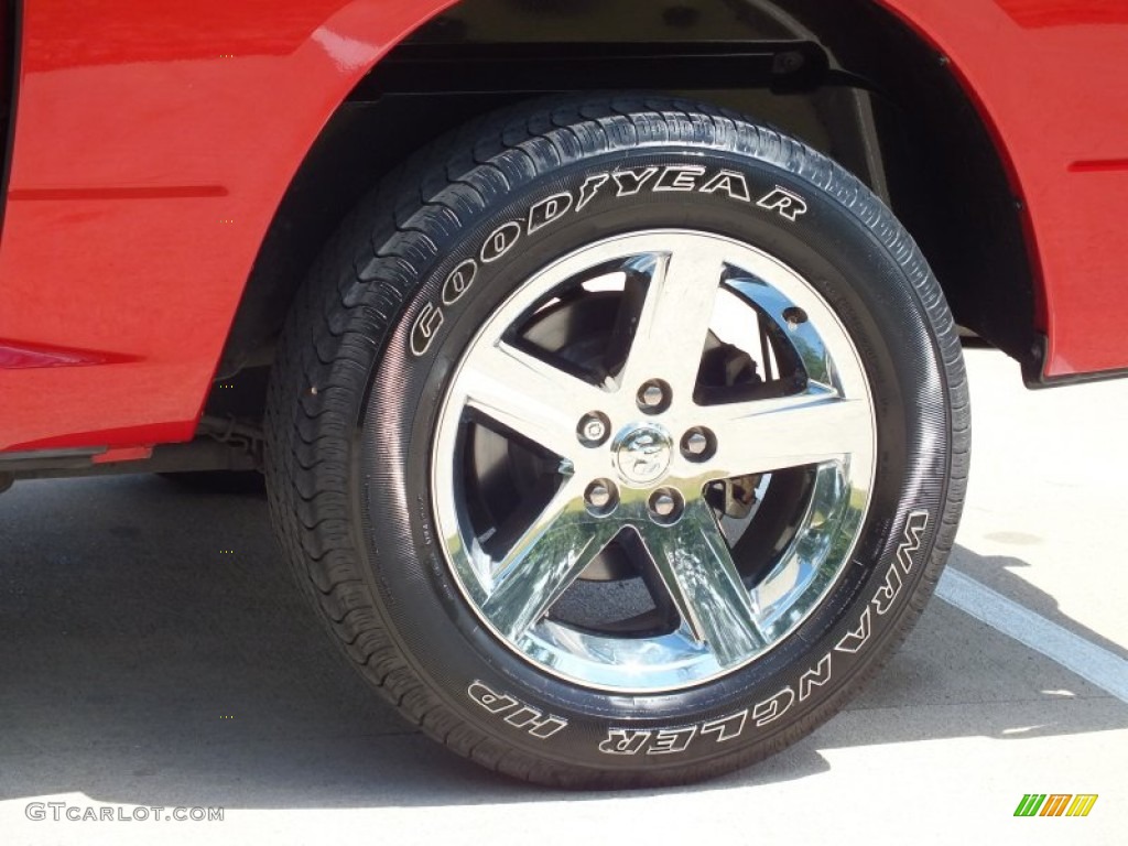 2010 Ram 1500 Lone Star Crew Cab - Inferno Red Crystal Pearl / Dark Slate/Medium Graystone photo #46