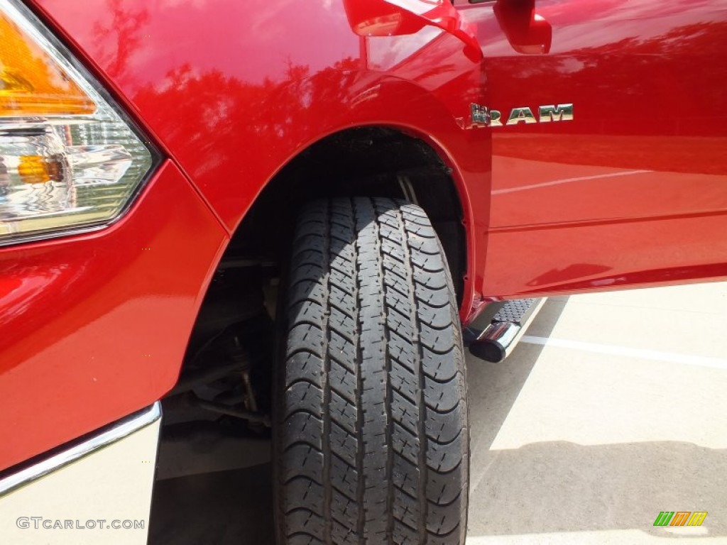 2010 Ram 1500 Lone Star Crew Cab - Inferno Red Crystal Pearl / Dark Slate/Medium Graystone photo #48