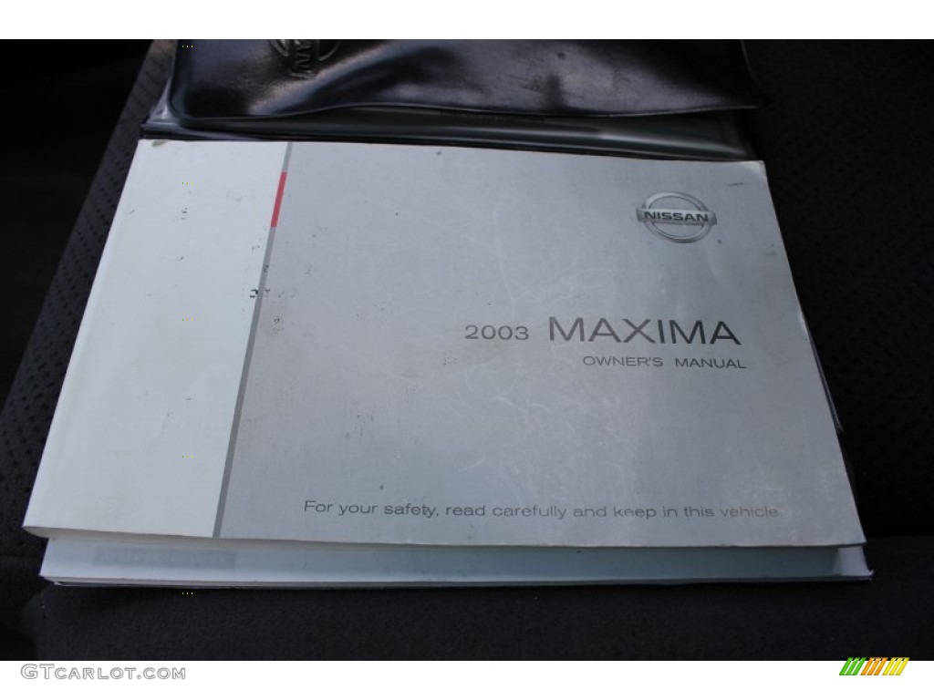 2003 Maxima SE - Sheer Silver / Frost photo #4