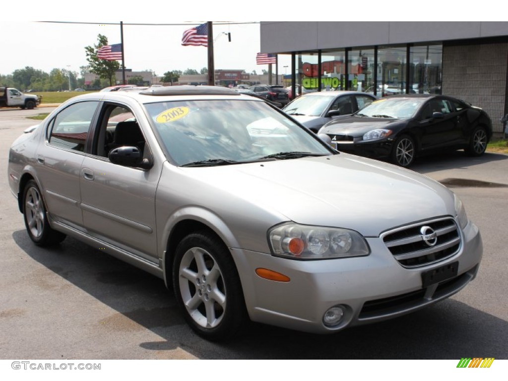 2003 Maxima SE - Sheer Silver / Frost photo #20