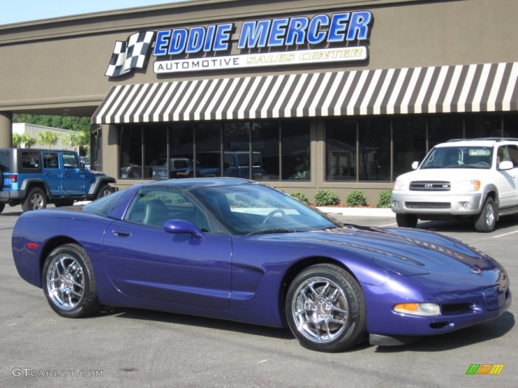Radar Blue Metallic Chevrolet Corvette