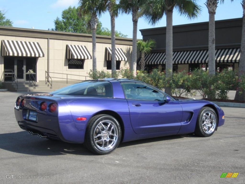 1997 Corvette Coupe - Radar Blue Metallic / Black photo #6