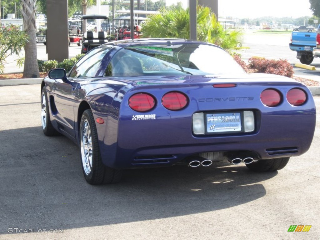 1997 Corvette Coupe - Radar Blue Metallic / Black photo #9