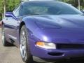 1997 Radar Blue Metallic Chevrolet Corvette Coupe  photo #14