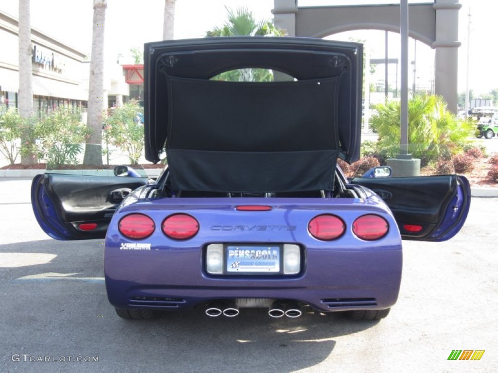 1997 Corvette Coupe - Radar Blue Metallic / Black photo #21