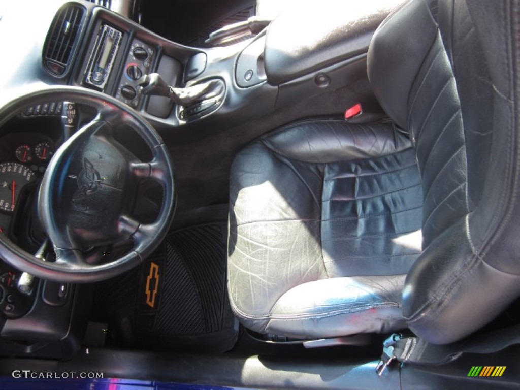 1997 Corvette Coupe - Radar Blue Metallic / Black photo #32