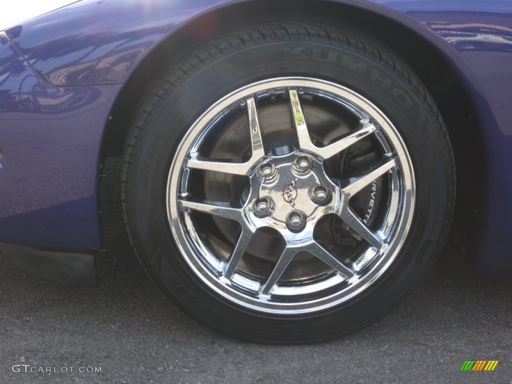 1997 Corvette Coupe - Radar Blue Metallic / Black photo #41