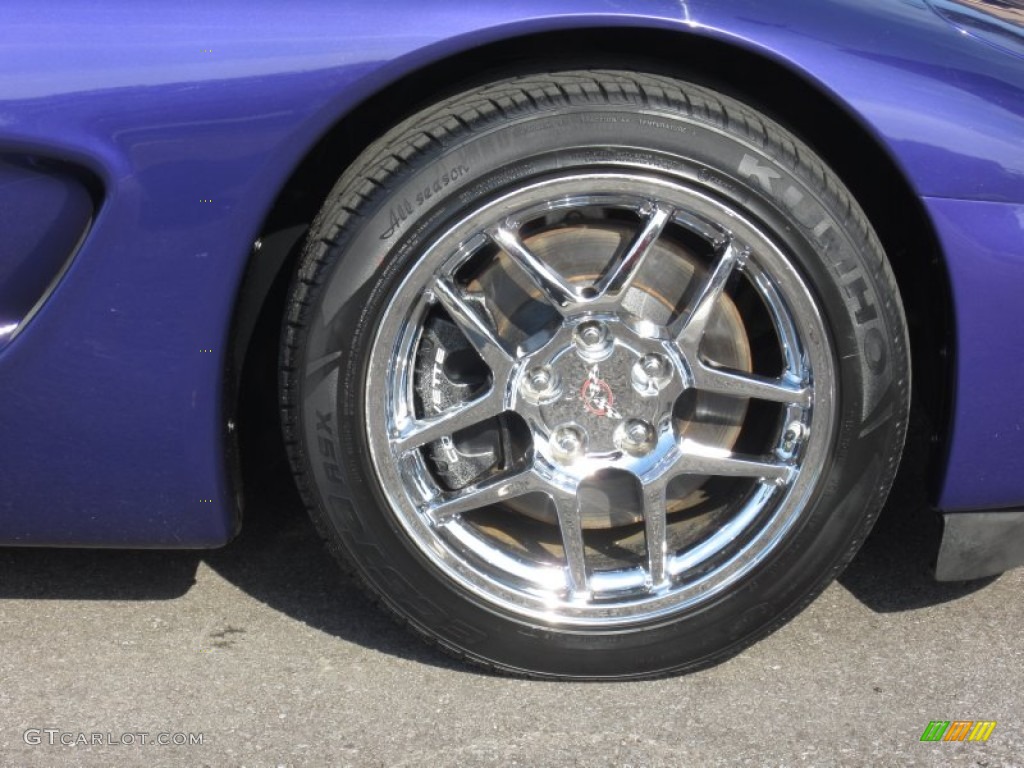 1997 Corvette Coupe - Radar Blue Metallic / Black photo #44