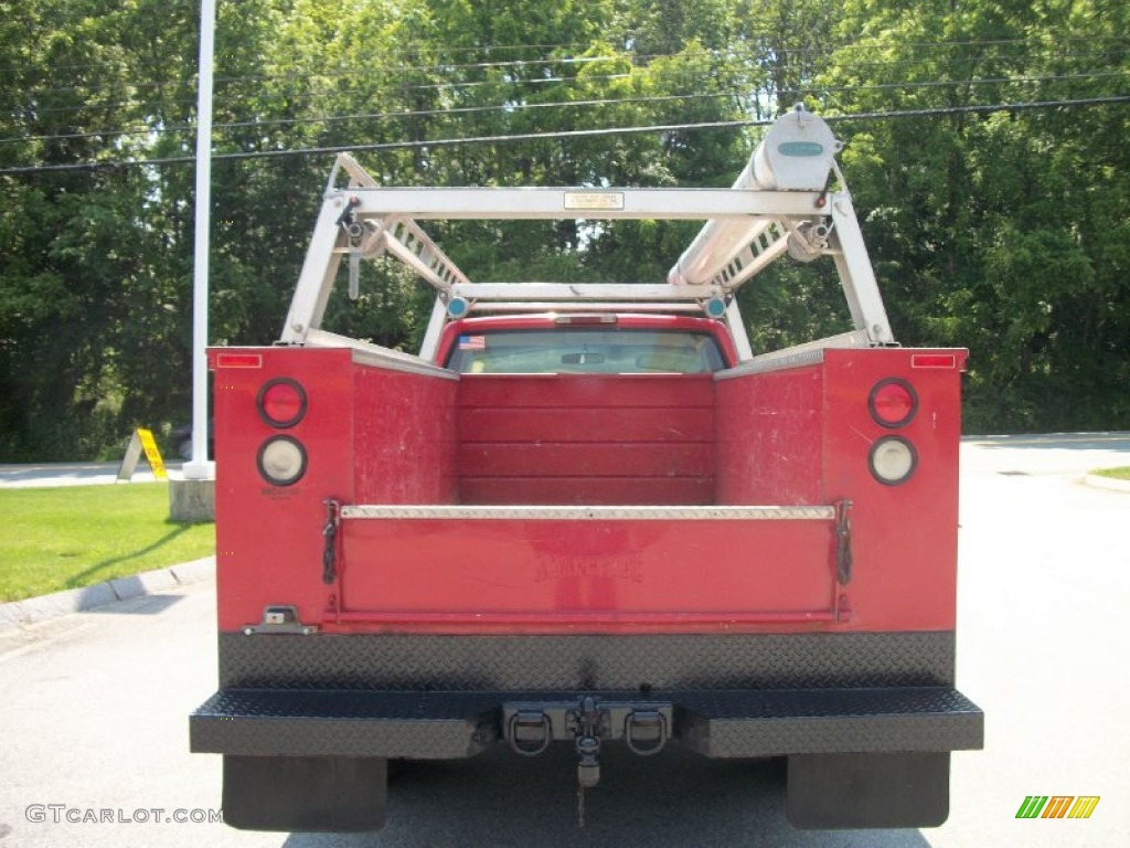 1999 Silverado 2500 LS Regular Cab - Victory Red / Graphite photo #4