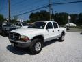 2001 Bright White Dodge Dakota SLT Quad Cab 4x4  photo #4