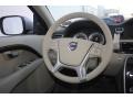 2012 Volvo XC70 Sandstone Beige Interior Steering Wheel Photo