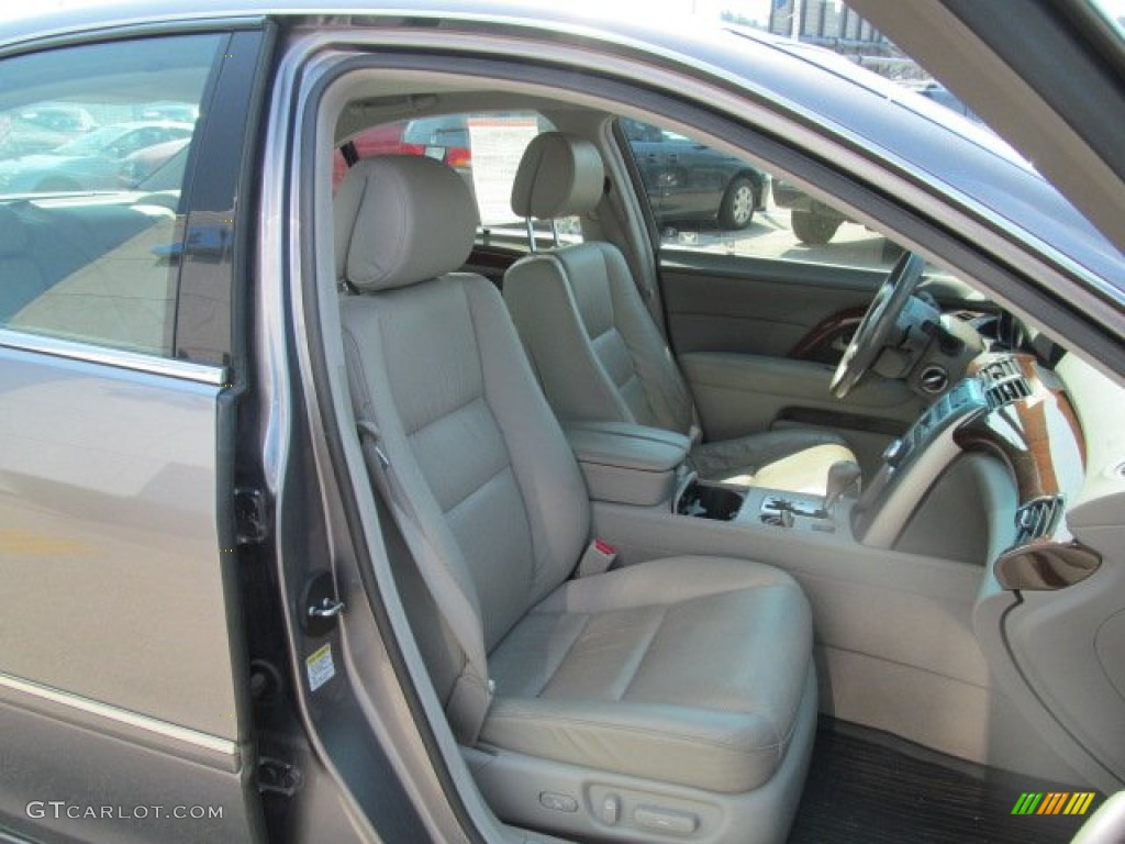 2005 RL 3.5 AWD Sedan - Lakeshore Silver Metallic / Taupe photo #11