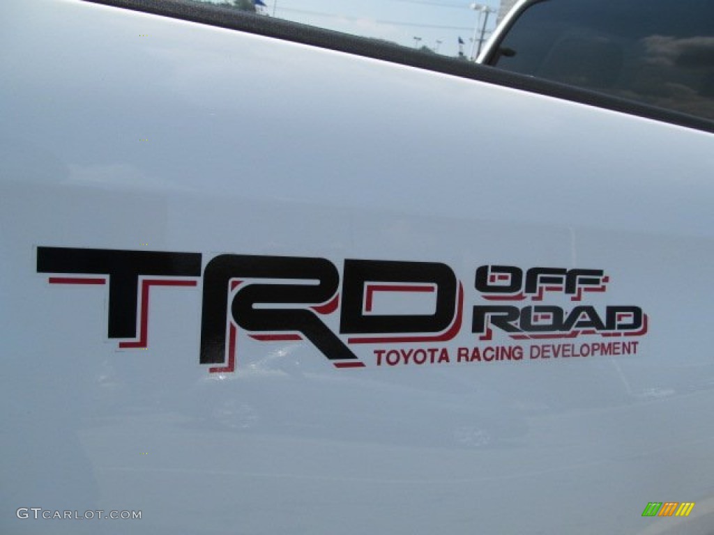 2011 Tundra TRD CrewMax 4x4 - Super White / Sand Beige photo #8
