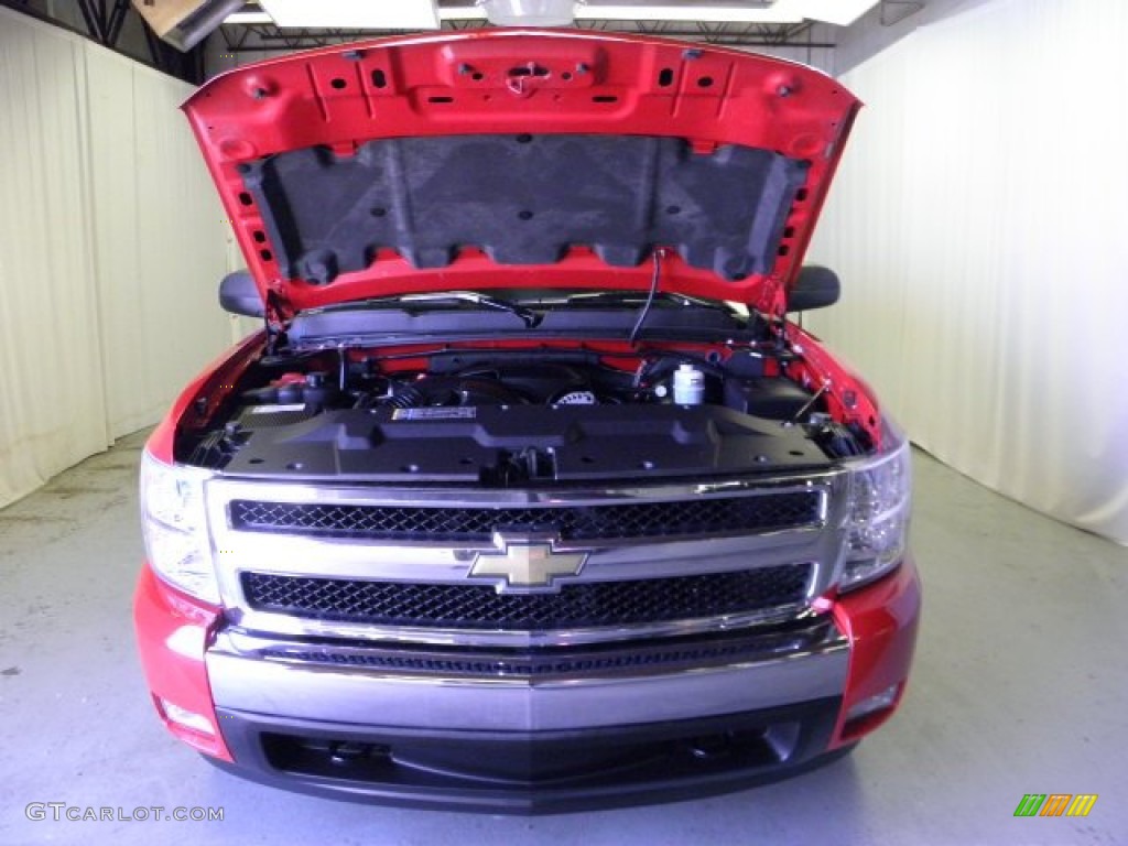 2008 Silverado 1500 LT Extended Cab - Victory Red / Ebony photo #26