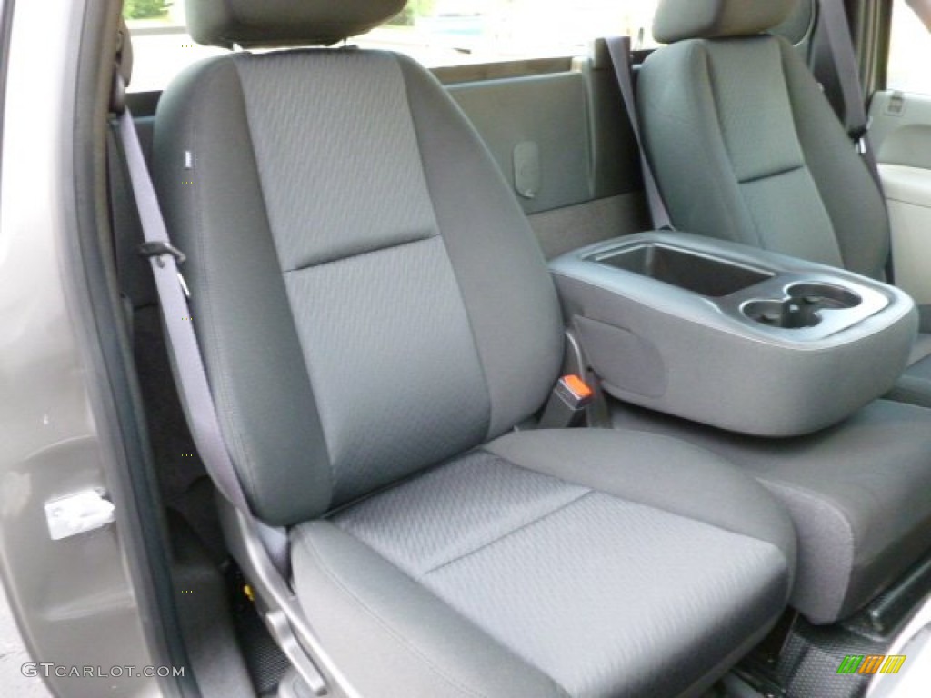 2012 Silverado 1500 Work Truck Regular Cab 4x4 - Graystone Metallic / Dark Titanium photo #10