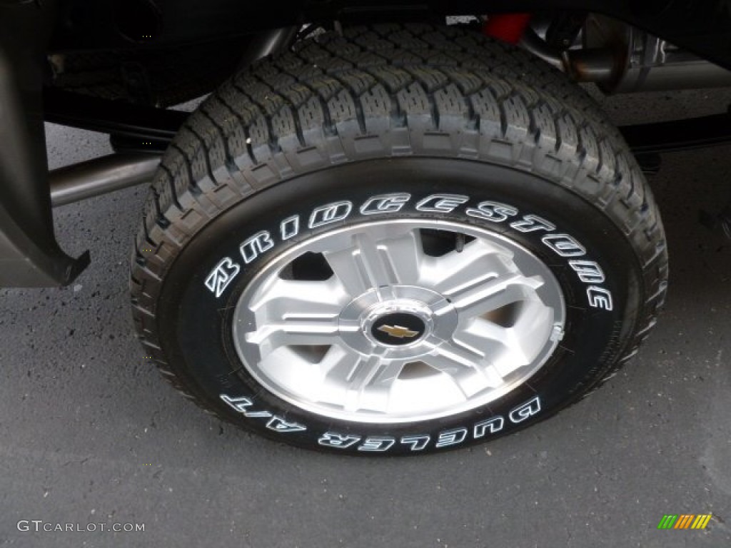 2012 Silverado 1500 LT Extended Cab 4x4 - Graystone Metallic / Ebony photo #7