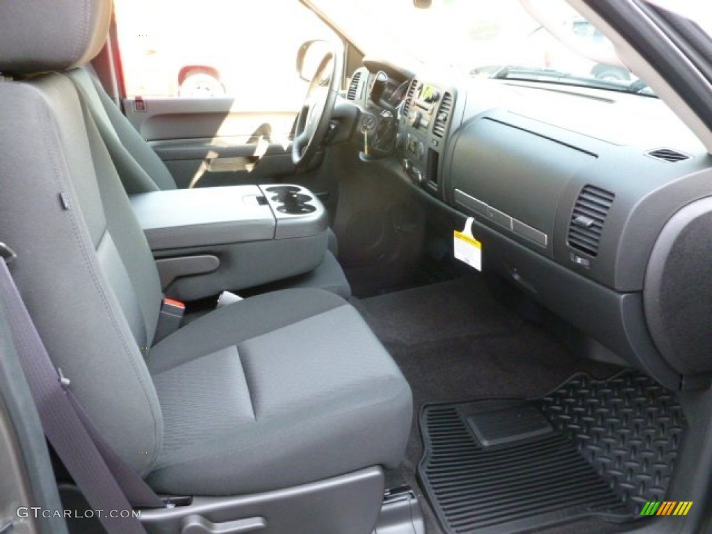 2012 Silverado 1500 LT Extended Cab 4x4 - Graystone Metallic / Ebony photo #8