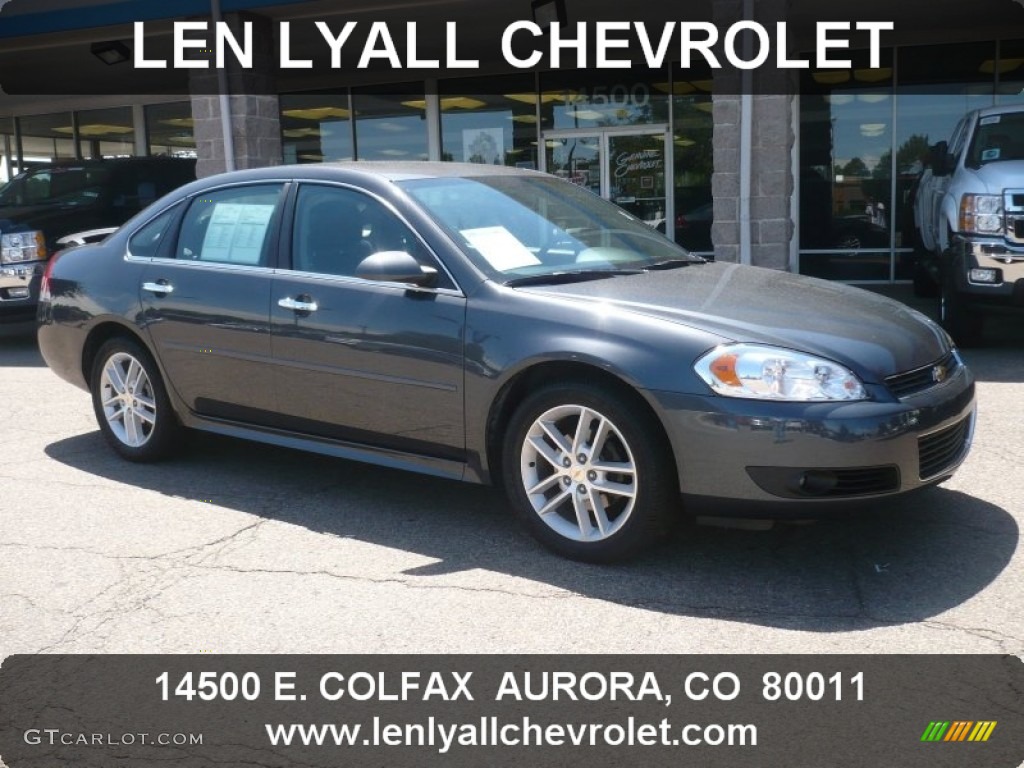2011 Impala LTZ - Cyber Gray Metallic / Ebony photo #1