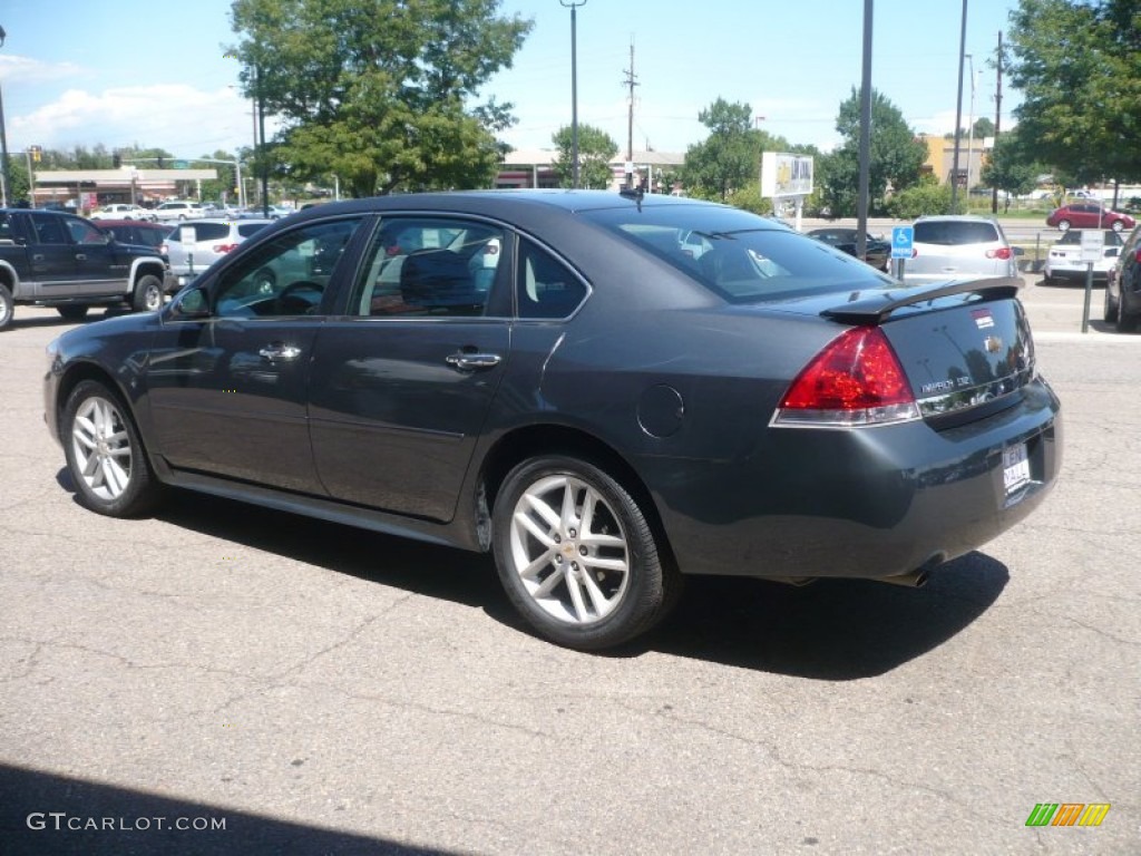 2011 Impala LTZ - Cyber Gray Metallic / Ebony photo #4