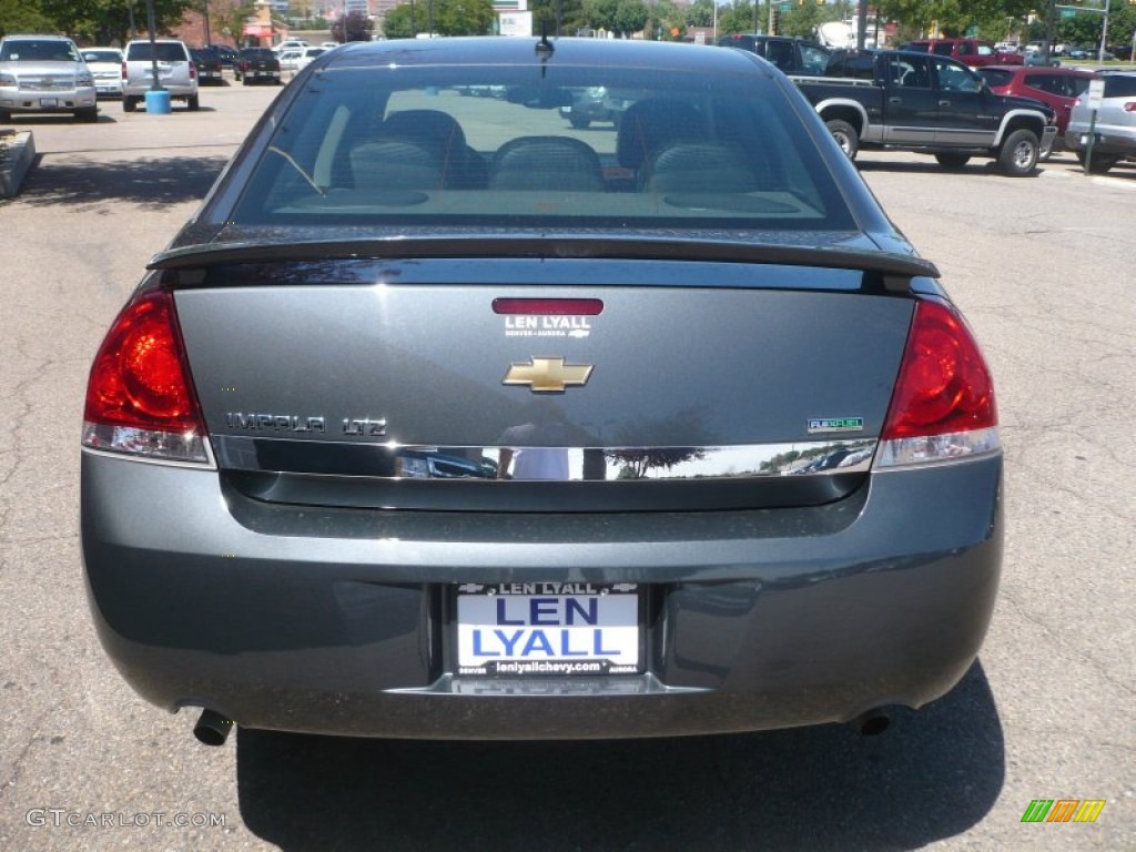 2011 Impala LTZ - Cyber Gray Metallic / Ebony photo #5